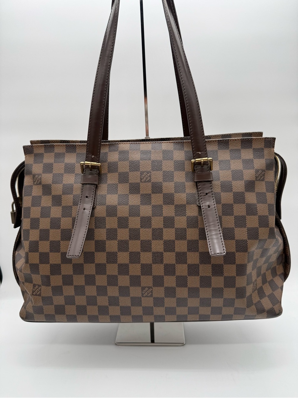 Louis Vuitton Chelsea Damier Ebene Tote